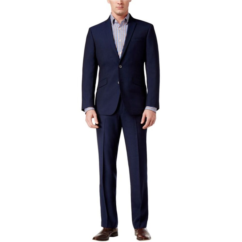 Kenneth Cole Mens Micro-Grid Formal Tuxedo, NWT